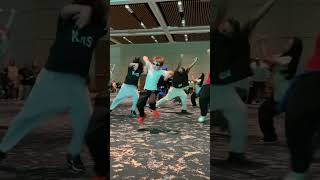 Song supersonic by skrillex Dance class by Taylor Barkley at Kaos convention [upl. by Eeleak]