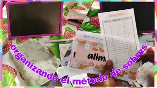 Método de ahorro con sobres PLANTILLAS para organizar nuestra carpeta [upl. by Haodnanehs656]