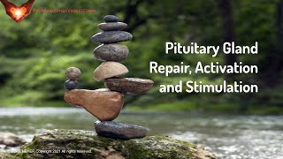 Pituitary Gland Stimulation Repair and Balance EnergyFrequency Healing Music [upl. by Otila888]