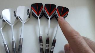 Harrows BarrelrollSpende unboxing neue Farben Harrows Keramic Shafts und geile Darts [upl. by Cosetta]