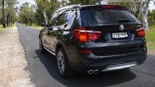 2015 BMW X3 xDrive30d 0100kmh amp engine sound [upl. by Toogood509]