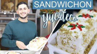 ✅ Receta Sandwichón YUCATECO Tradicional😱 [upl. by Rolat]