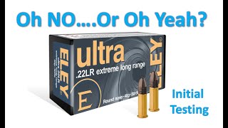 Eley Ultra Extreme Long Range 22LR Ammo Testing CZ457 prs nrl 22lr precision target cz [upl. by Robert]