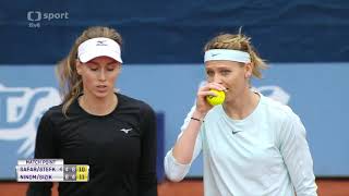 LSafarovaBStefkova vs MNinomiyaYSizikova Praha 2019 [upl. by Wiatt]