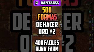 500 FORMAS DE HACER ORO EN WOW2 RUNA FARM DANTAES guiaswow [upl. by Genovera298]