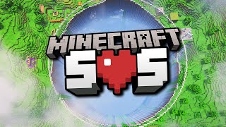 The Hole Is Finished ▫ Minecraft SOS Ep10 ▫ Minecraft 120 Hardcore SMP [upl. by Ecinev]