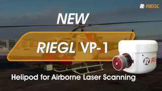 The new fully integrated RIEGL VP1 HelicopterPod [upl. by Niltac254]