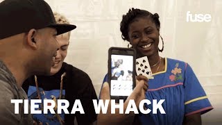 Tierra Whack Does Magic Backstage With Smoothini At Firefly 2018  Fuse [upl. by Sosna190]