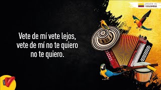 Vete De Mí Los Gigantes Del Vallenato Video Letra  Sentir Vallenato [upl. by Ellevart679]