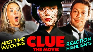 CLUE 1985 Movie Reaction  FIRST TIME WATCHING w Mia [upl. by Eyllom]