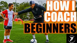 LOADS OF SOCCER DRILLS FOR BEGINNERS ⚽️ [upl. by Tower619]