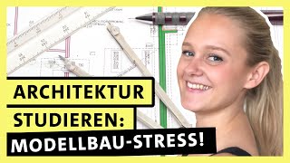 Architektur studieren Stress mit dem Modellbau  alpha Uni [upl. by Cullen618]