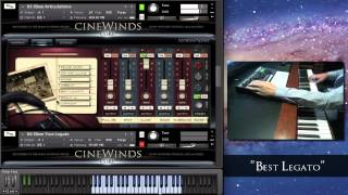 Cinesamples CineWinds CORE  Features Walkthrough [upl. by Sigrid670]