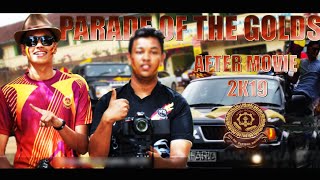 bandarawela central college  vehicle parade 2019 after movie  Battle of the golds uva [upl. by Atinwahs]