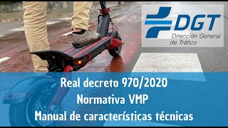 DGT BOE y Manual de características técnicas Que espera a los patinetes eléctricos [upl. by Adnohsek]