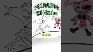 Angel e Alastor shorts hazbinhotel animation [upl. by Annasor]