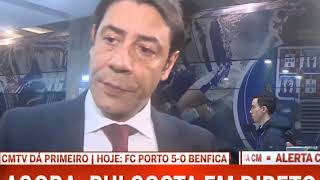 Declarações de Rui Costa no Pós Jogo Porto vs Benfica [upl. by Zubkoff959]