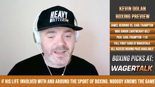 Carl Frampton vs Jamel Herring Betting Preview  Boxing Picks Predictions and Odds  April 3 [upl. by Ariik]