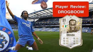 89 DIDIER DROGBA FIFA 22 Player Review African Giant [upl. by Oswald661]