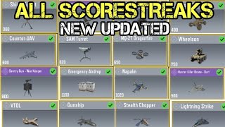 All Scorestreaks its Uses Tips amp Tricks in COD Mobile  Call of Duty Mobile  All New Updated [upl. by Lou]