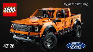 LEGO® Technic™ Ford F150 Raptor 421261379 pcs Building Instructions  Top Brick Builder [upl. by Nesaj]