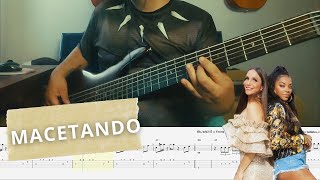 Macetando  Ivete Sangalo amp Ludmilla Contrabaixo Cover  Tablatura  Partitura  Cifra [upl. by Abroms]