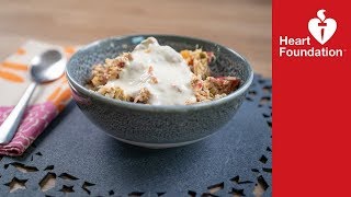 Bircher Muesli Recipe  Heart Foundation NZ [upl. by Canice815]