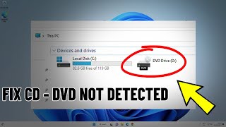 Fix CDROM  DVD Drive is Missing in Windows 11  10  87  How To Solve cd dvd drive Not Showing 💿 [upl. by Guinevere]