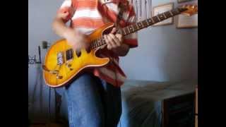 Quieren dinero Los Prisioneros cover en guitarra [upl. by Htezil]