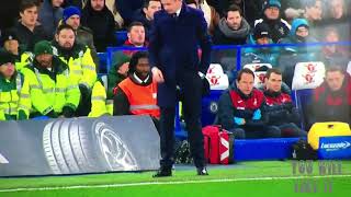 Renato Sanches in 2017 Playing for Swansea passing the ball to the advertising hoarding [upl. by Pratte178]