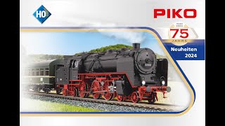 First Impressions PIKO New Items 2024 Catalog modeltrains märklin piko neuigkeiten catalogue [upl. by Ecirual]