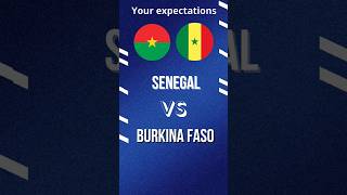 Senegal vs Burkina Faso match [upl. by Anaud48]