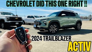 2024 Chevrolet Trailblazer ACTIV THE REFRESH IS AMAZING [upl. by Sharla]