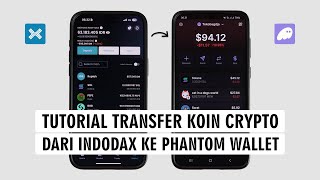 Cara Kirim Aset Crypto Dari Indodax Ke Phantom Wallet [upl. by Ajaj]