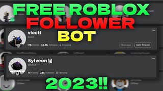 How to Bot Roblox Followers for FREE in 2024 January Tutorial [upl. by Mapel]