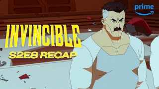 Invincible Season 2 Episode 8 Breakdown  Prime Video [upl. by Yleve]