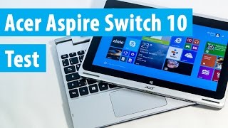 Acer Aspire Switch 10 Review with Keyboard Dock [upl. by Donohue919]