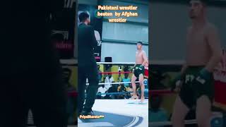 Pakistani wrestler beaten in by Afghan wrestler pakistan afghanistan drsjaishankar [upl. by Tressia]