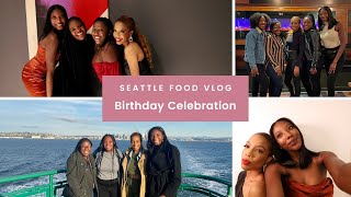 Seattle Food VLOG Sisters In Seattle Birthday Celebration [upl. by Nylsirk302]