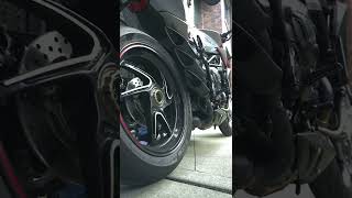 2022 MV Agusta Brutale 800 RR exhaust sound  Corse Trio Exhaust [upl. by Luy411]