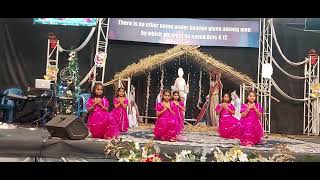 Ningilona oka song  dance by Rock Church Beeramguda Kids [upl. by Dasteel944]