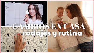 Cambios en Casa RODAJES y Rutina con Luca  Grace Villarreal [upl. by Leavy]