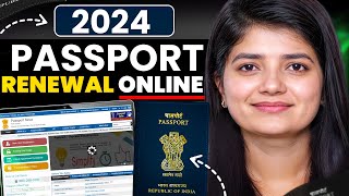 Passport Renewal Process 2024Passport Renewal kaise kare [upl. by Onitsoga]