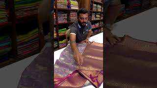 Lavender Kalamkari Kota Saree  1495  COD [upl. by Airahcaz398]