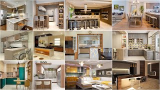 100 Open Kitchen Design 2024  Living Room Dining Room Combo Layout  Open Kitchen Bar Design Ideas [upl. by Decca]