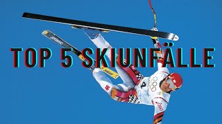 Top 5 der schlimmsten Skiunfälle aller Zeiten ft Daniel Albrecht Hermann Maier ZU SCHRECKLICH [upl. by Luedtke]