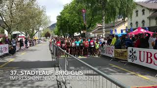 37 Stadtlauf BrigGlis [upl. by Lynnea]