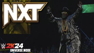 THE FIRST ELIMINATION  WWE 2K24 UNIVERSE MODE  NXT EP3 [upl. by Anyar]