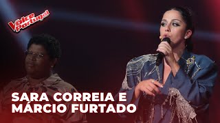 Sara Correia e Mário Furtado  quotChelasquot  Provas Cegas  The Voice Portugal 2024 [upl. by Aitropal]