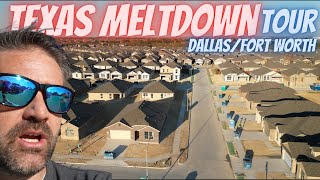 New Home FIRE SALE In Dallas Texas  This Is CRAZY [upl. by Rehprotsirhc]